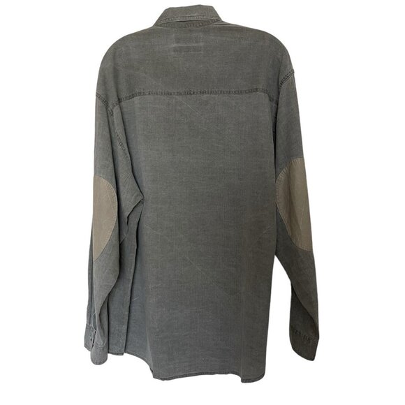 Vintage‎ Columbia Shirt Size Large L Hunting Elbow Pads Button Down - Picture 5 of 9